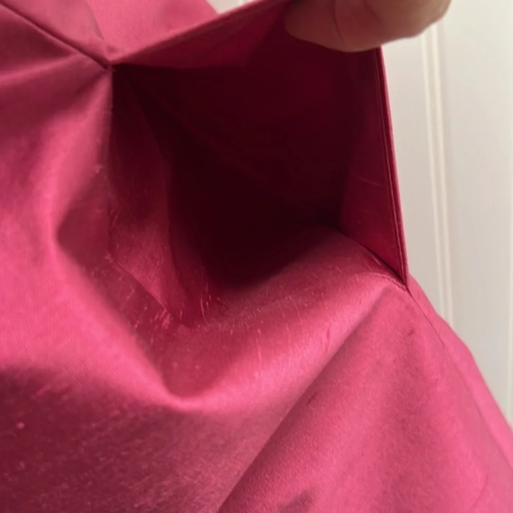 Jenny Yoo Collection 100%silk Pink Strapless Dress - Picture 4 of 9